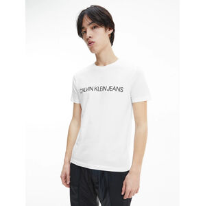 Calvin Klein pánské bílé tričko 2 pack - M (YAF)